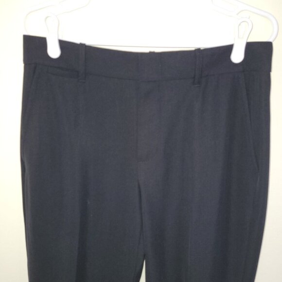 NWT Vince High Waist Straight Leg Pant Trouser Black Women's Size 8 - Picture 5 of 15